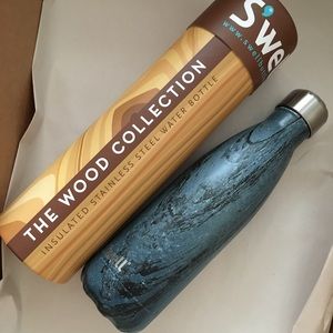 New in box- S’well stainless steel water bottle - dark forest